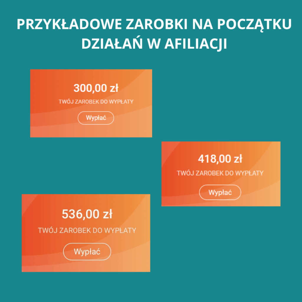 przykladowe zarobki